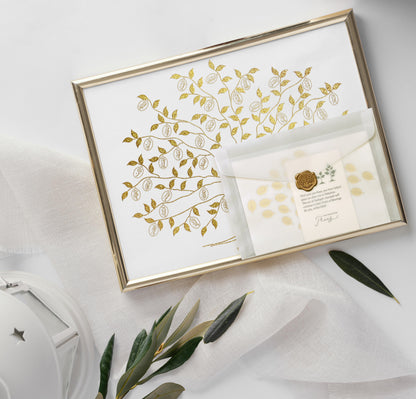 The Poster - Qur'aan Juz' 30 Gold Olive Tree